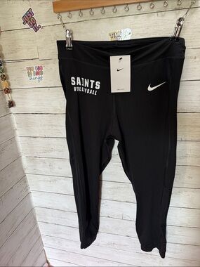 Nike Dri-FIT Saints Volleyball Black Leggings